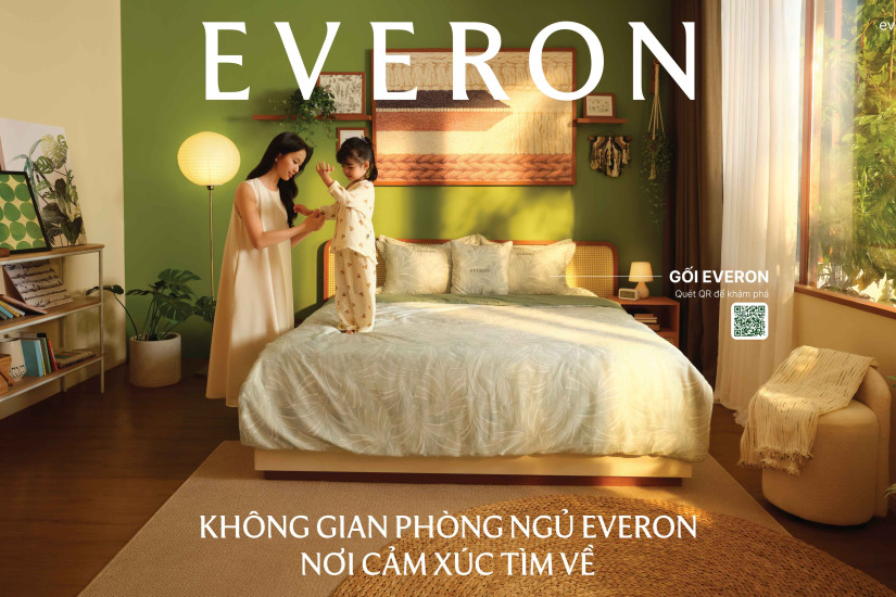 KHÔNG GIAN PHÒNG NGỦ EVERON - NƠI CẢM XÚC TÌM VỀ